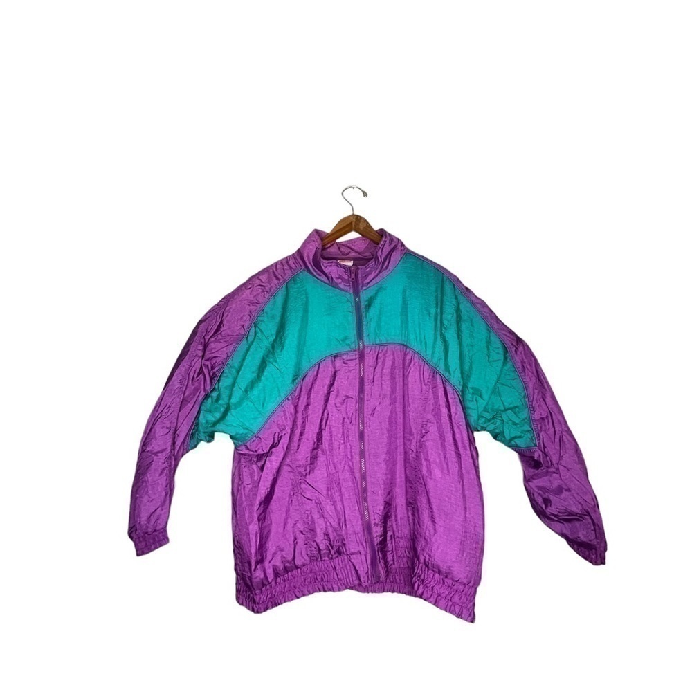 Vintage two color way windbreaker haband!